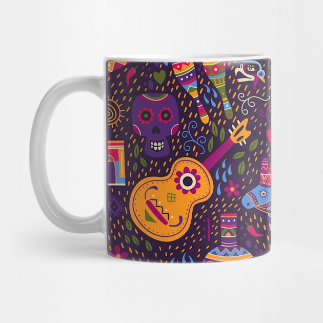 Mexico colorful pattern by yuliia_bahniuk